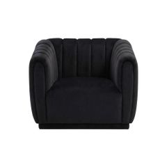 GHẾ SOFA ĐƠN ANGELA MÀU ĐEN