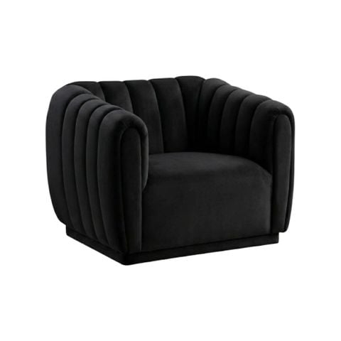 GHẾ SOFA ĐƠN ANGELA MÀU ĐEN