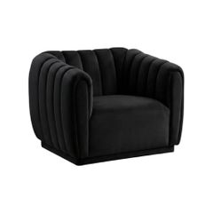 GHẾ SOFA ĐƠN ANGELA MÀU ĐEN