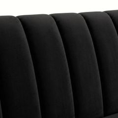 GHẾ SOFA ĐƠN ANGELA MÀU ĐEN