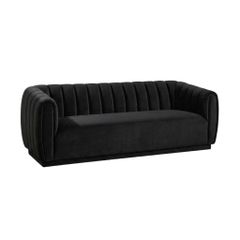 GHẾ SOFA  3 CHỖ ANGELA MÀU ĐEN