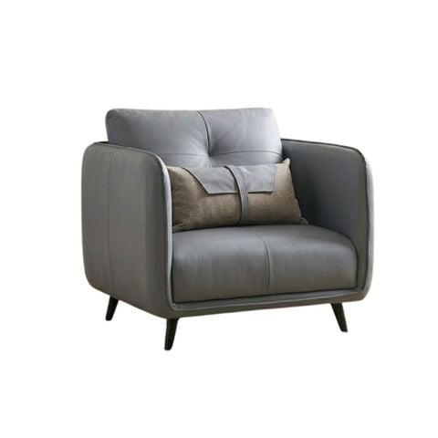 GHẾ SOFA ĐƠN NUBE MÀU XÁM