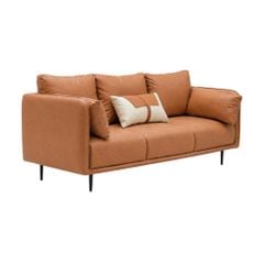 GHẾ SOFA 3 CHỖ NUBE MÀU CAM
