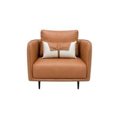 GHẾ SOFA ĐƠN NUBE MÀU CAM