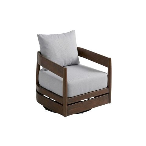 GHẾ SOFA ĐƠN MIRAMAR NÂU ( XOAY 360 ĐỘ)