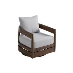 GHẾ SOFA ĐƠN MIRAMAR NÂU ( XOAY 360 ĐỘ)