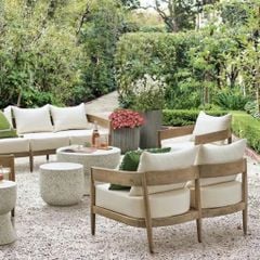 GHẾ SOFA 2 CHỖ MIRAMAR MÀU TỰ NHIÊN