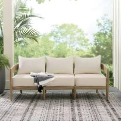 GHẾ SOFA 3 CHỖ MIRAMA TỰ NHIÊN