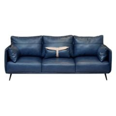 GHẾ SOFA 3 CHỖ NUBE MÀU XANH