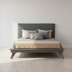 GIƯỜNG NGỦ RAINIER QUEEN SIZE MÀU XÁM