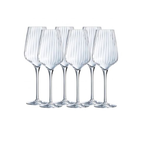 BỘ 6 LY VANG PHA LÊ PHÁP CHEF&SOMMELIER SYMÉTRIE 550ML