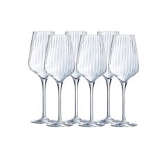 BỘ 6 LY VANG PHA LÊ PHÁP CHEF&SOMMELIER SYMÉTRIE 550ML