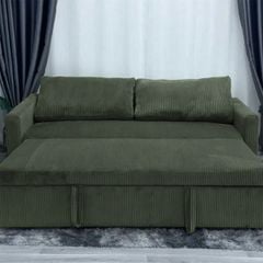 GHẾ SOFA BED OLIVERA MÀU XANH RÊU ĐẬM