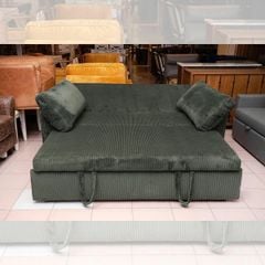 GHẾ SOFA BED OLIVERA MÀU XANH RÊU ĐẬM