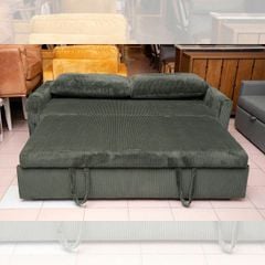 GHẾ SOFA BED OLIVERA MÀU XANH RÊU ĐẬM