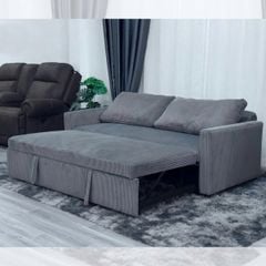 GHẾ SOFA BED OLIVERA MÀU XÁM