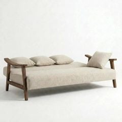 GHẾ SOFA BED LIAM MÀU KEM