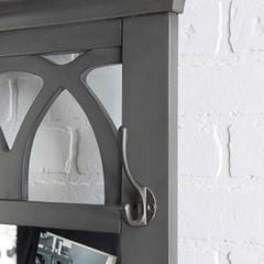 KỆ CHỨA ĐỒ KÈM GƯƠNG VÀ MẮC TREO