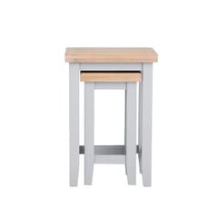 BỘ 2 BÀN SIDE TABLE EATON MÀU XÁM