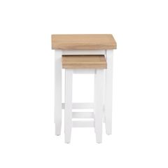 BỘ 2 BÀN SIDE TABLE EATON MÀU TRẮNG