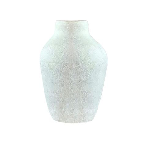 BÌNH HOA TRANG TRÍ RUSTIC MÀU TRẮNG