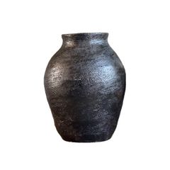 BÌNH HOA TRANG TRÍ RUSTIC MÀU ĐEN