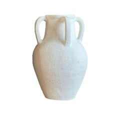 BÌNH HOA TRANG TRÍ RUSTIC MÀU TRẮNG