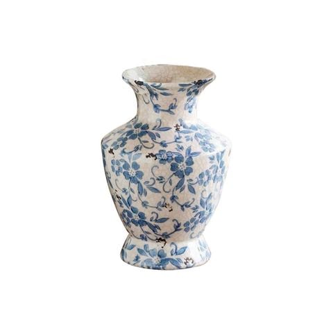 BÌNH HOA GỐM RẠN