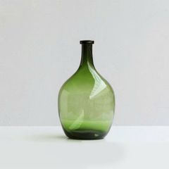 BÌNH HOA THUỶ TINH MÀU XANH CỠ LỠN