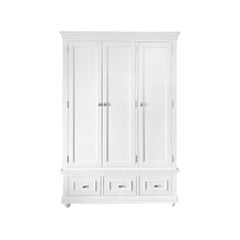 TỦ QUẦN ÁO HARPER MÀU TRẮNG 3 CÁNH