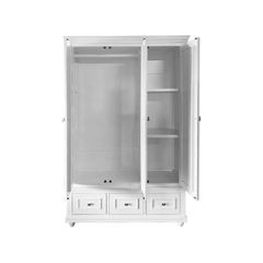 TỦ QUẦN ÁO HARPER MÀU TRẮNG 3 CÁNH