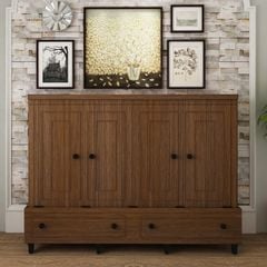 GIƯỜNG NGỦ GẤP GỌN HENDERSON XTRA BED MÀU NÂU KÈM NỆM