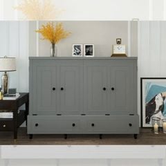 GIƯỜNG NGỦ GẤP GỌN HENDERSON XTRA BED MÀU XÁM KÈM NỆM