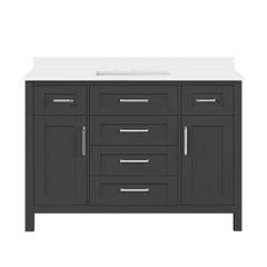 TỦ LAVABO MAYA 48 INCH MÀU XÁM ĐẬM
