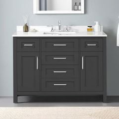 TỦ LAVABO MAYA 48 INCH MÀU XÁM ĐẬM