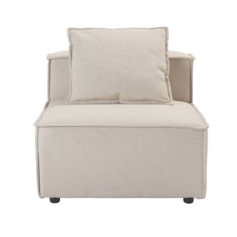 GHẾ SOFA MODULE MÀU KEM