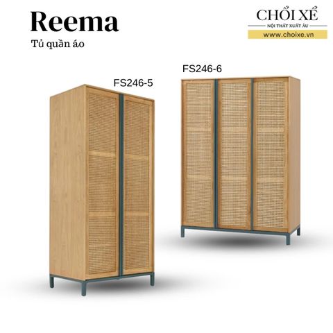 BỘ SƯU TẬP TỦ QUẦN ÁO REEMA