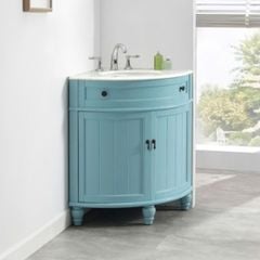 TỦ LAVABO ANGOLO GÓC 24 INCH