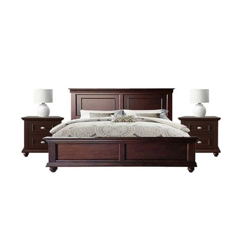 BỘ PHÒNG NGỦ HARPER MÀU NÂU 1.6 2 TÁP