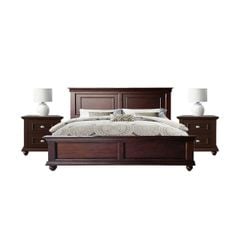 BỘ PHÒNG NGỦ HARPER MÀU NÂU 1.6 2 TÁP