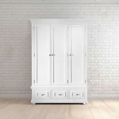 BỘ PHÒNG NGỦ HARPER MÀU TRẮNG 1.6