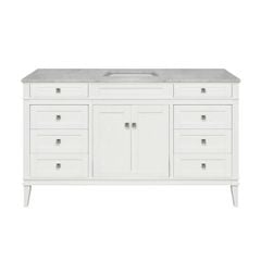 TỦ LAVABO RIVOLI 60 INCH MÀU TRẮNG 1 BỒN