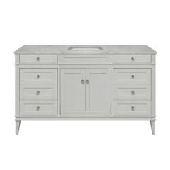 TỦ LAVABO RIVOLI 60 INCH MÀU XÁM NHẠT 1 BỒN