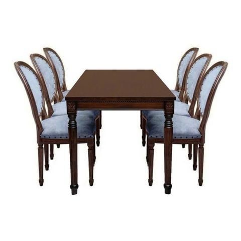 BỘ BÀN ĂN 6 GHẾ PORTER 1.8
