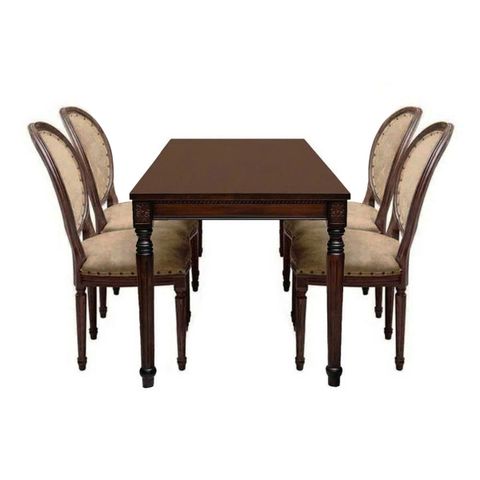 BỘ BÀN ĂN 4 GHẾ PORTER 1.4