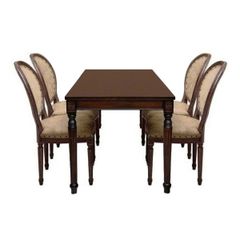 BỘ BÀN ĂN 4 GHẾ PORTER 1.4