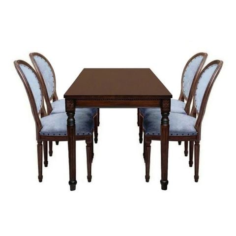 BỘ BÀN ĂN 4 GHẾ PORTER 1.6