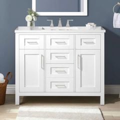 TỦ LAVABO MAYA 48 INCH MÀU TRẮNG