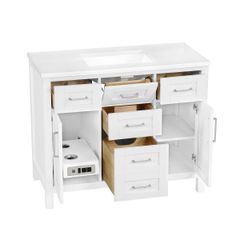 TỦ LAVABO MAYA 48 INCH MÀU TRẮNG