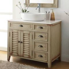 TỦ LAVABO PALM BEACH 36 INCH MÀU BE